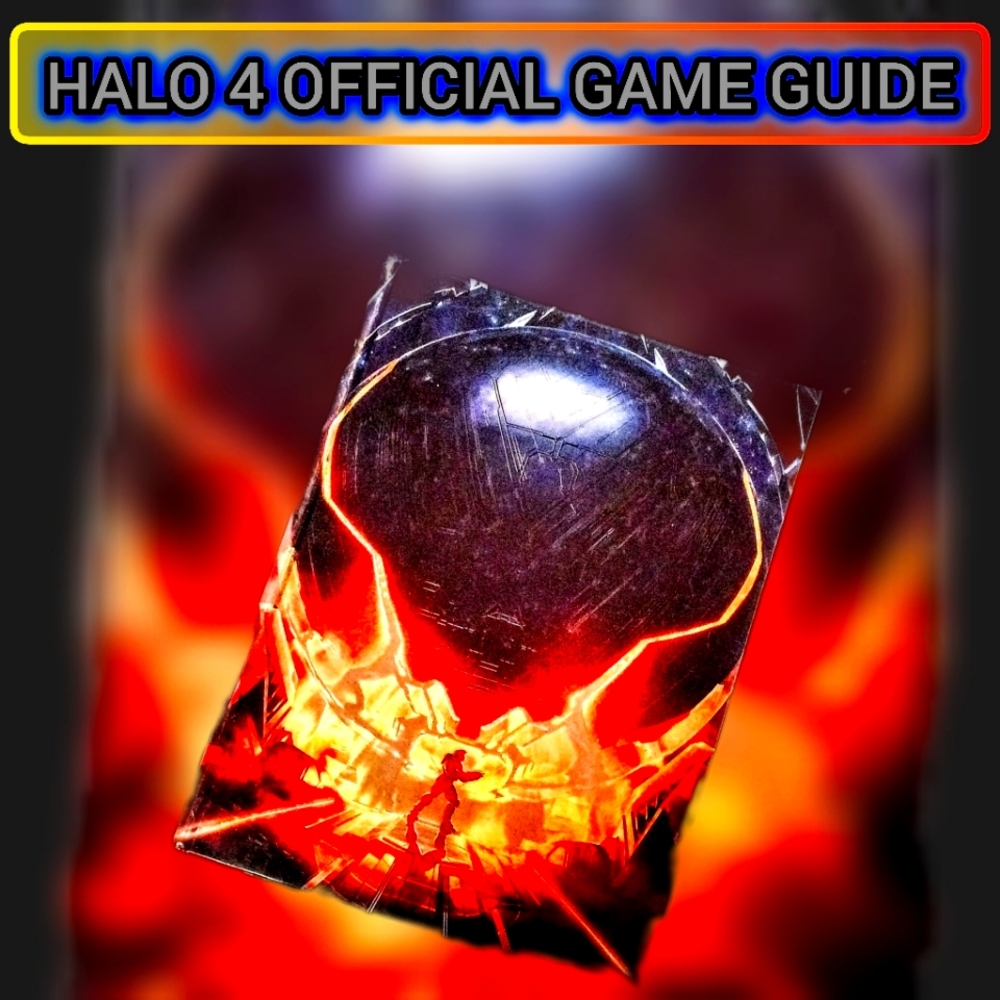 Halo 4 Official Game Guide Hardcover Book Gaming Gamer Book